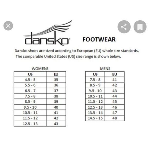 Dansko Paisley Waterproof Sneakers Womens 9.5 10 40 Black Suede Lace Up Comfort - Picture 15 of 15